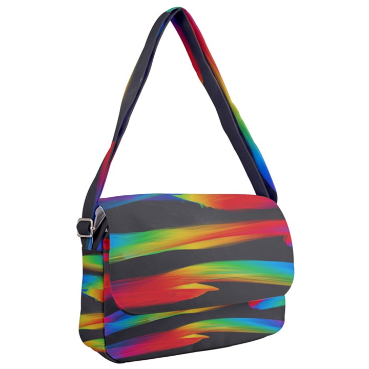 Colorful Background Courier Bag