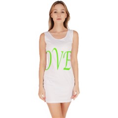 I Lovetennis Bodycon Dress by Greencreations