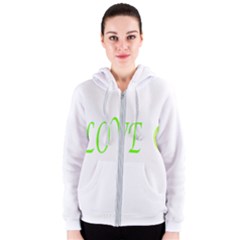 I Lovetennis Women s Zipper Hoodie by Greencreations