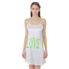 I Lovetennis Satin Night Slip