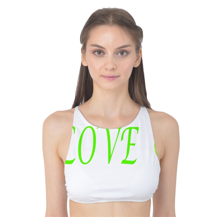 I loveTennis Tank Bikini Top