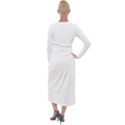 I loveTennis Velvet Maxi Wrap Dress View2