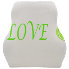 I Lovetennis Car Seat Velour Cushion 