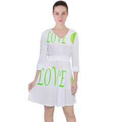 I Lovetennis Ruffle Dress by Greencreations