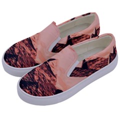 Pyramid Egypt Monumental Kids  Canvas Slip Ons by Pakrebo