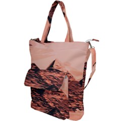 Pyramid Egypt Monumental Shoulder Tote Bag