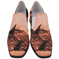 Pyramid Egypt Monumental Slip On Heel Loafers