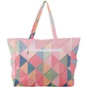 Background Geometric Triangle Simple Shoulder Bag View3