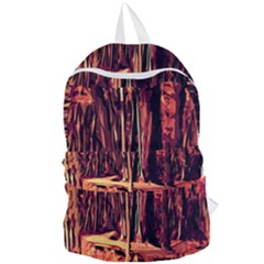 Forest Autumn Trees Trail Road Foldable Lightweight Backpack by Pakrebo