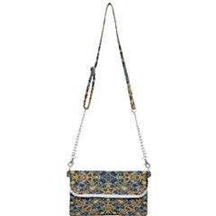 Seamless Texture Ornate Mini Crossbody Handbag