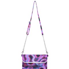 Pattern Color Curve Movement Mini Crossbody Handbag by Pakrebo