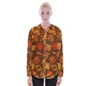 Pattern Background Ethnic Tribal Womens Long Sleeve Shirt View1