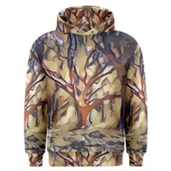 Tree Forest Woods Nature Landscape Men s Overhead Hoodie by Pakrebo