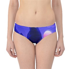 Mountains Dawn Landscape Sky Hipster Bikini Bottoms