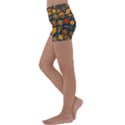 Pattern Background Ethnic Tribal Kids  Lightweight Velour Yoga Shorts View2