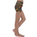 Pattern Background Ethnic Tribal Kids  Lightweight Velour Yoga Shorts View3