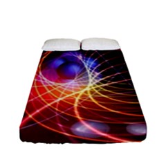 Physics Quantum Physics Particles Fitted Sheet (full/ Double Size) by Pakrebo