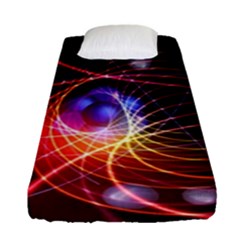 Physics Quantum Physics Particles Fitted Sheet (single Size) by Pakrebo