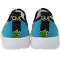 Kitten Black Furry Illustration Kids  Slip On Sneakers View4