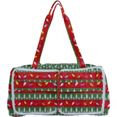 Christmas Papers Red And Green Multi Function Bag by Pakrebo