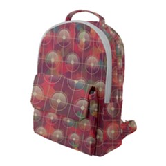 Colorful Background Abstract Flap Pocket Backpack (large)