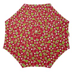 Christmas Paper Scrapbooking Pattern Straight Umbrellas by Pakrebo