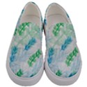 Pattern Feather Fir Colorful Color Men s Canvas Slip Ons View1