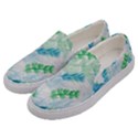 Pattern Feather Fir Colorful Color Men s Canvas Slip Ons View2