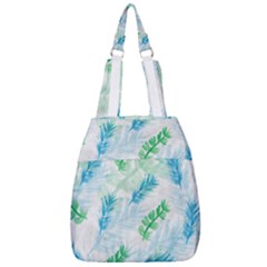 Pattern Feather Fir Colorful Color Center Zip Backpack