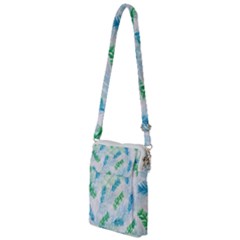 Pattern Feather Fir Colorful Color Multi Function Travel Bag