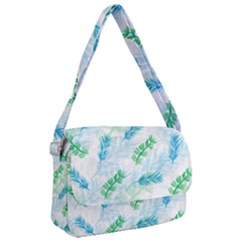 Pattern Feather Fir Colorful Color Courier Bag