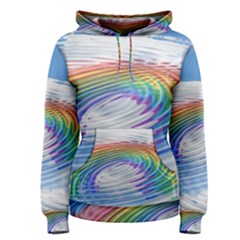 Rainbow Clouds Intimacy Intimate Women s Pullover Hoodie by Pakrebo