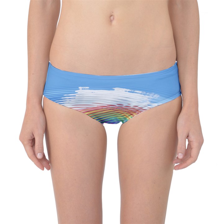 Rainbow Clouds Intimacy Intimate Classic Bikini Bottoms