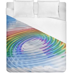 Rainbow Clouds Intimacy Intimate Duvet Cover (california King Size) by Pakrebo