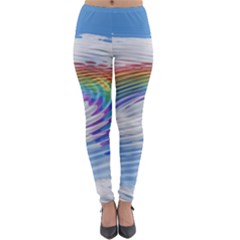 Rainbow Clouds Intimacy Intimate Lightweight Velour Leggings