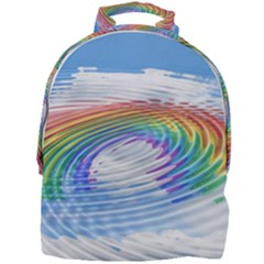 Rainbow Clouds Intimacy Intimate Mini Full Print Backpack