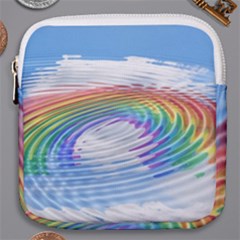 Rainbow Clouds Intimacy Intimate Mini Square Pouch by Pakrebo