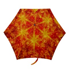 Christmas Star Snow Snowfall Mini Folding Umbrellas by Pakrebo