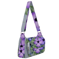 Flowers Vector Illustration Figure Post Office Delivery Bag