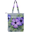 Flowers Vector Illustration Figure Double Zip Up Tote Bag View2