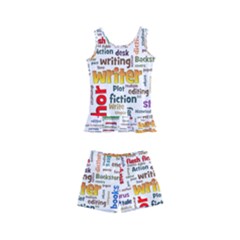 Writing Author Motivation Words Kids  Boyleg Swimsuit