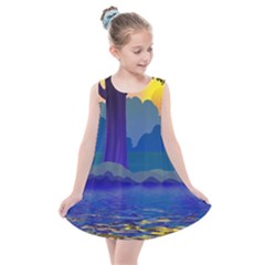 Illustration Vector Forest Nature Kids  Summer Dress by Pakrebo