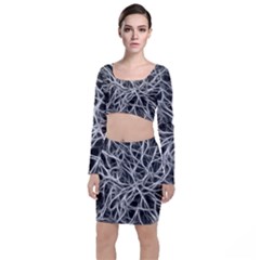 Nerves Cells Dendrites Sepia Top And Skirt Sets