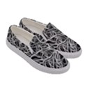 Nerves Cells Dendrites Sepia Women s Canvas Slip Ons View3