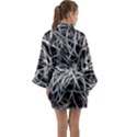 Nerves Cells Dendrites Sepia Long Sleeve Kimono Robe View2