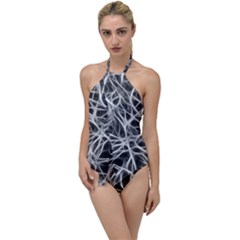 Nerves Cells Dendrites Sepia Go With The Flow One Piece Swimsuit