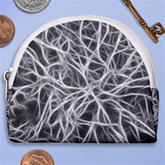 Nerves Cells Dendrites Sepia Horseshoe Style Canvas Pouch by Pakrebo