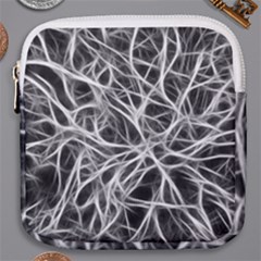 Nerves Cells Dendrites Sepia Mini Square Pouch