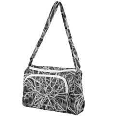 Nerves Cells Dendrites Sepia Front Pocket Crossbody Bag