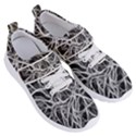 Nerves Cells Dendrites Sepia Women s Velcro Strap Shoes View3